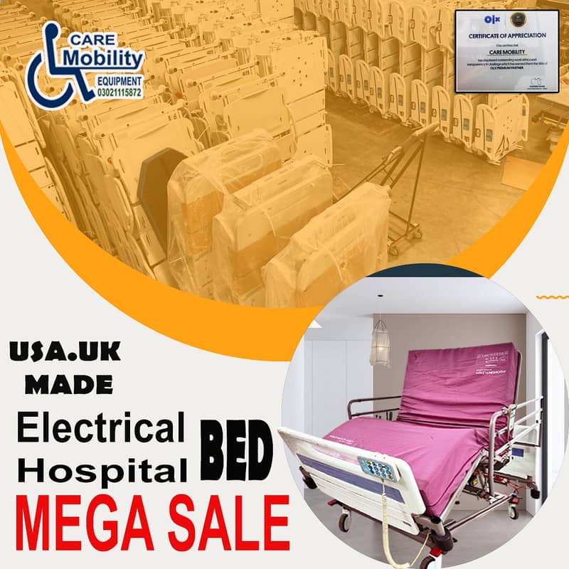 Hospital Beds/ Electric BED / ICU BED / Imorted Patient  bed for sale 4