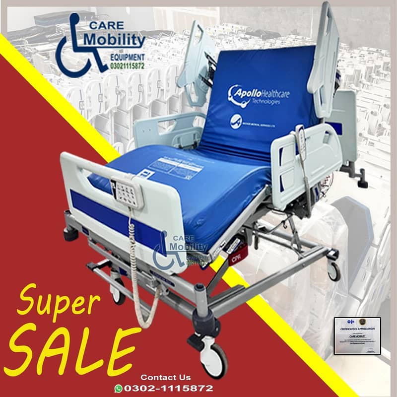 Hospital Beds/ Electric BED / ICU BED / Imorted Patient  bed for sale 11