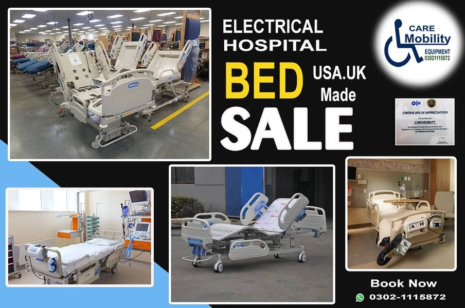 Hospital Beds/ Electric BED / ICU BED / Imorted Patient  bed for sale 15