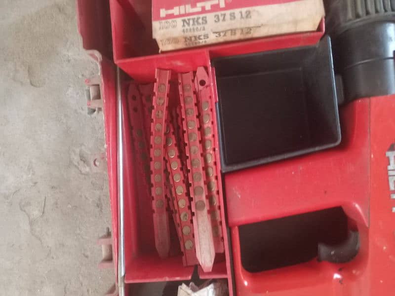 Hilti DX 450 drill machine and a used Table Fan 3