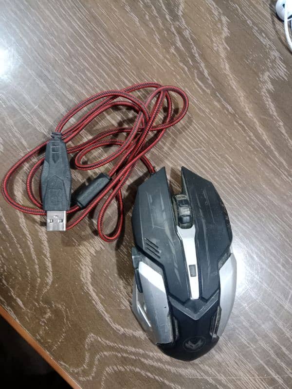 RGB Optical wired 3200dpi Gaming Mouse 6