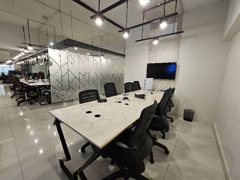 Prime Location Commercial Office Space On Rent At Shahrah E Faisal 1