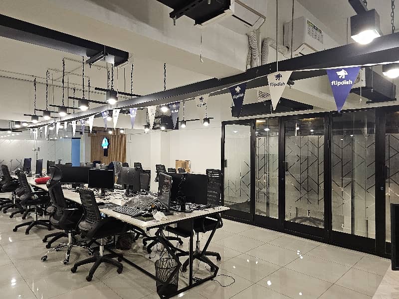 Prime Location Commercial Office Space On Rent At Shahrah E Faisal 2