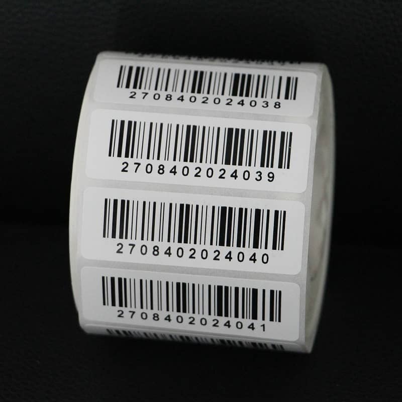 TSC  Zebra gainscha Barcode  printer Stickers and Ribbon ink 5