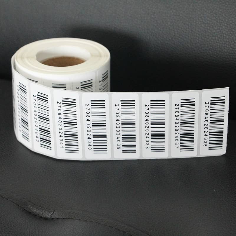 TSC  Zebra gainscha Barcode  printer Stickers and Ribbon ink 10