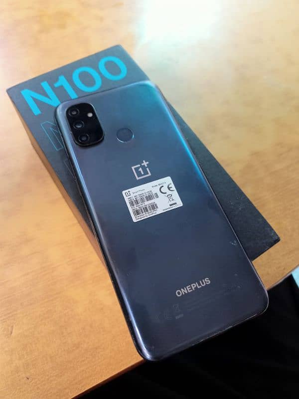 oneplus nord n 100 dual sim with box only one hand use 6