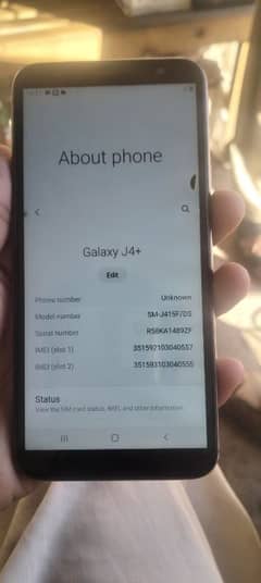 Samsung galaxy j4+ Box and cargar nahe ha