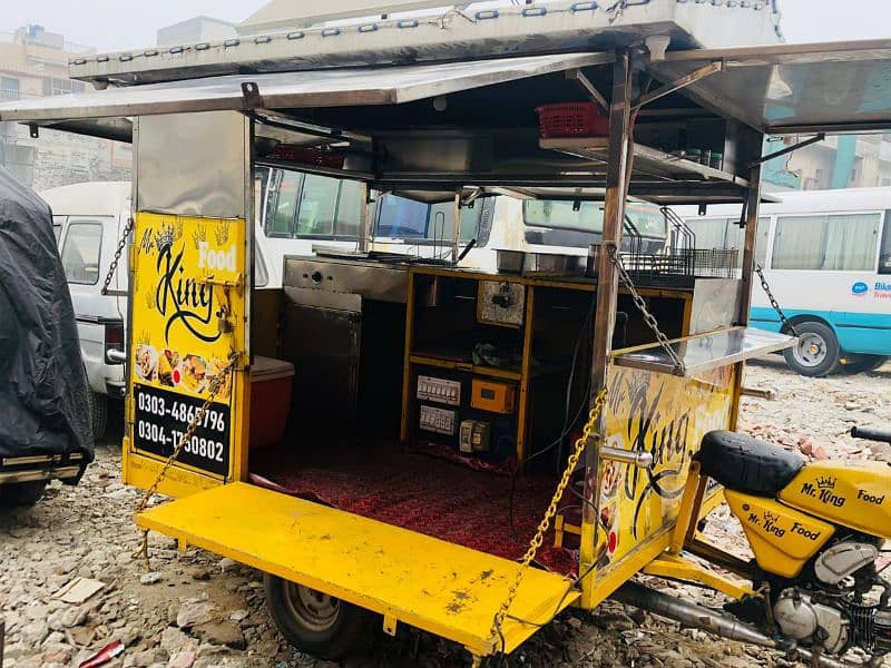 Food cart steel body me 3