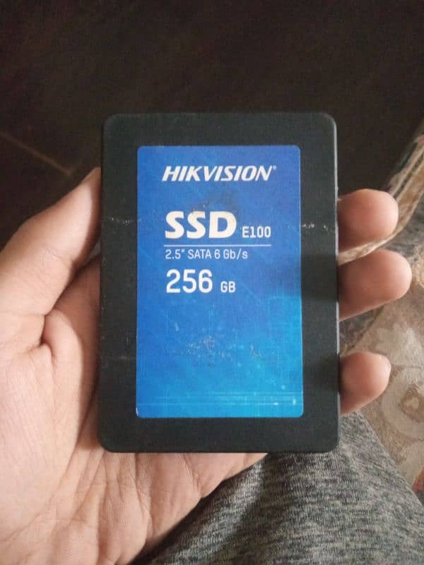 256gb sata hikvision ssd barely used 0