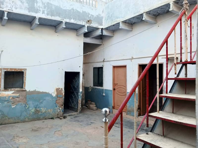 240 Sq Yards, House for Sale, 10 Rooms, Near Bhashani Sweets, Chishti Nagar 7