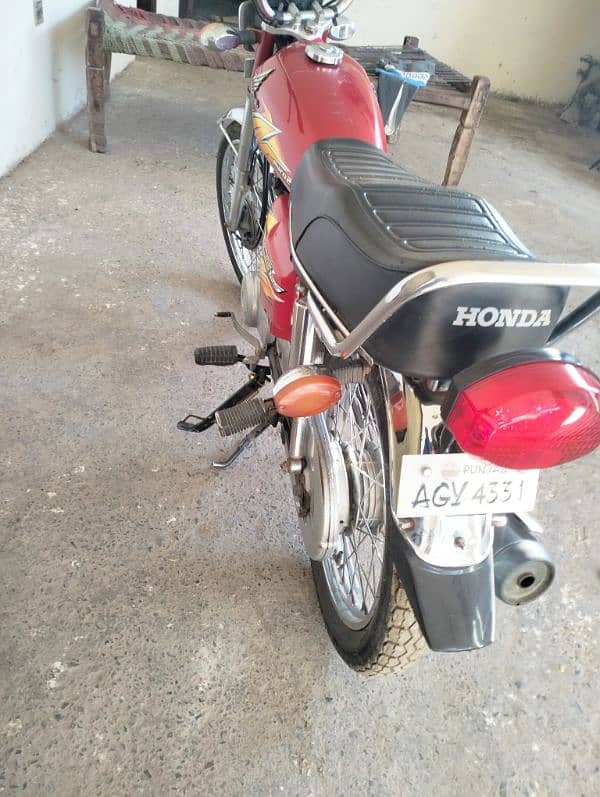 Honda 125 Modle 2021 urgent sale total genion 1