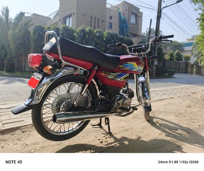 Honda CD 70 model 2022 1