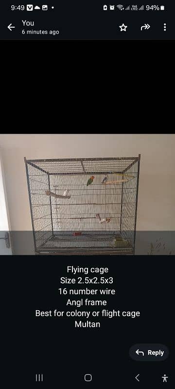 colony cage for love bird,budgie, coktail,finchz 0