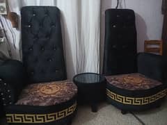 2 sofa set and 1 side table for sale