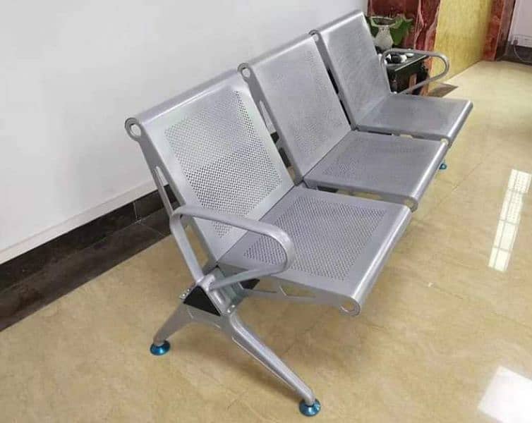 aluminium steel bench | waiting Area bench | visitor 03130181205 0