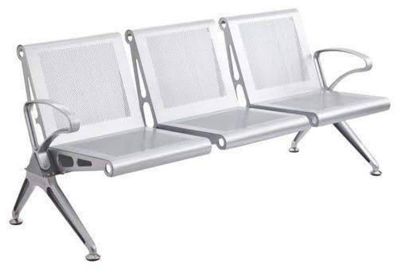 aluminium steel bench | waiting Area bench | visitor 03130181205 1