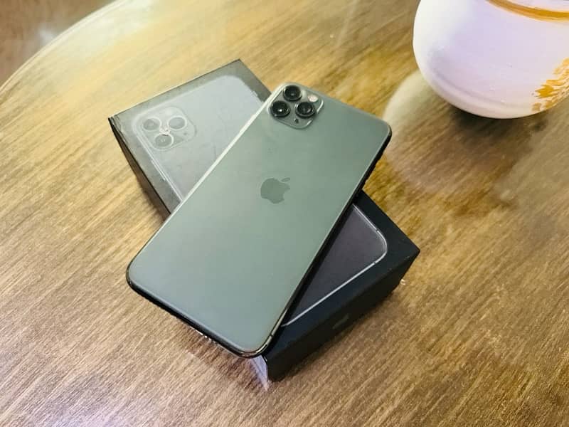 Iphone 11 Pro Max 64gb Physical Dual Midnight Green 0