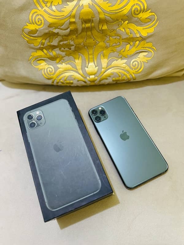 Iphone 11 Pro Max 64gb Physical Dual Midnight Green 2