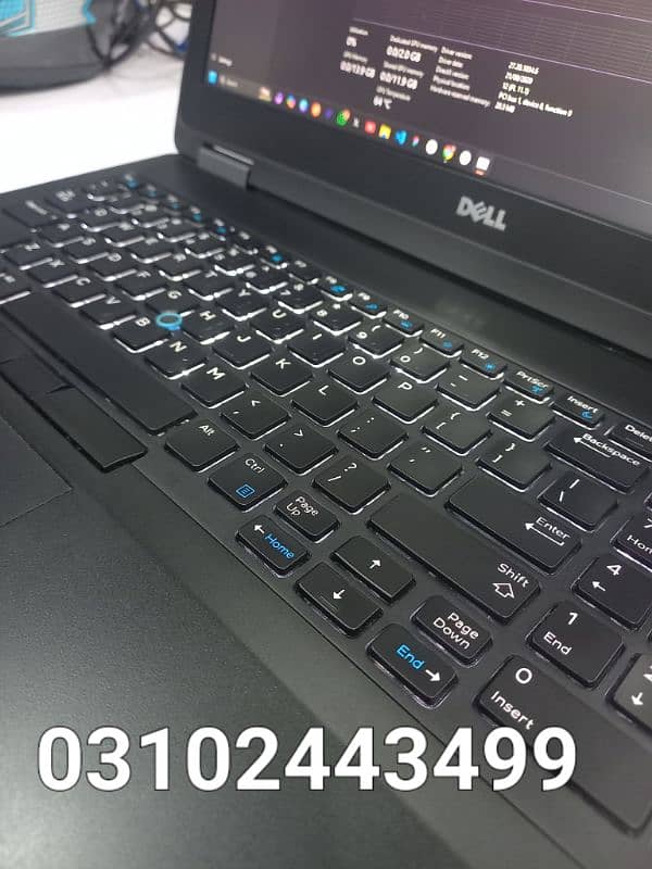 Dell Precision 3510 core i5 6th generation 6