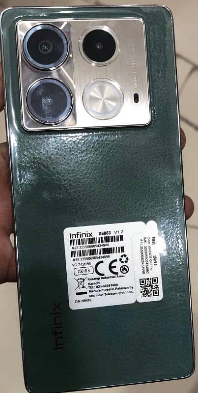 INFINIX NOTE 40 BRAND NEW CONDITION ONLY 17  days use 1