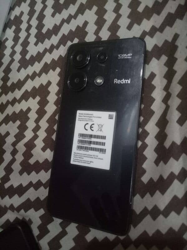 Redmi note 13. . . 8gb ram 256gb rom 1