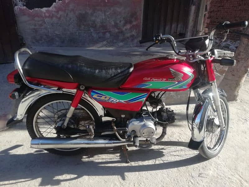 Honda CD 70 Good condition FSD nomber 0321 7376613 3