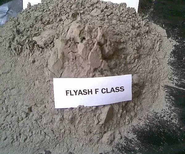 Flyash fly ash class F 0