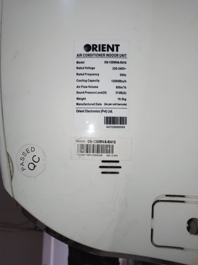 Orient Split AC Energy efficient 0