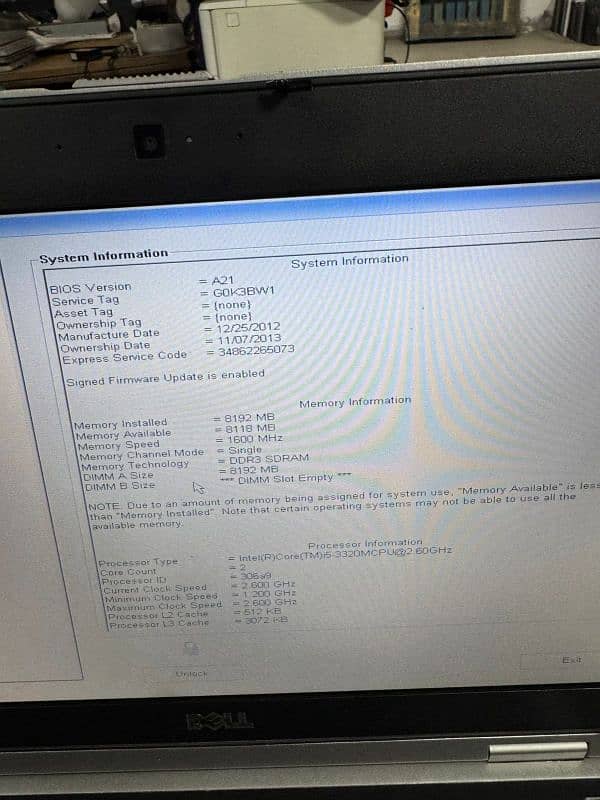 Dell latitude E6430 4