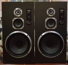 Akai 12" speakers