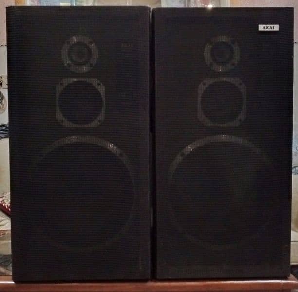 Akai 12" speakers 1