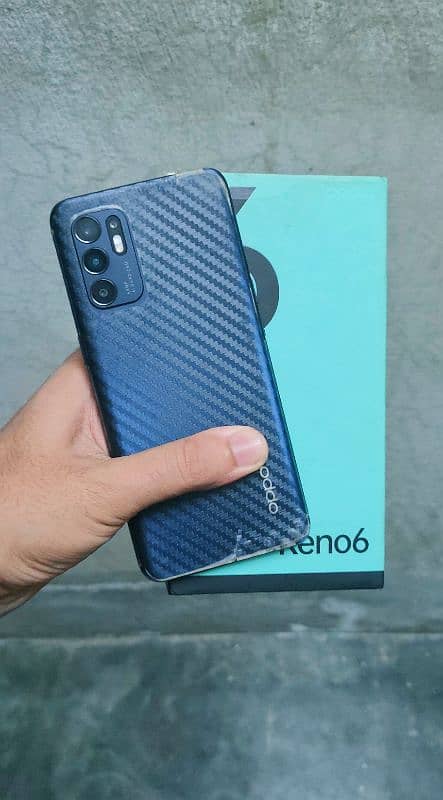 Oppo reno 6 like new 0