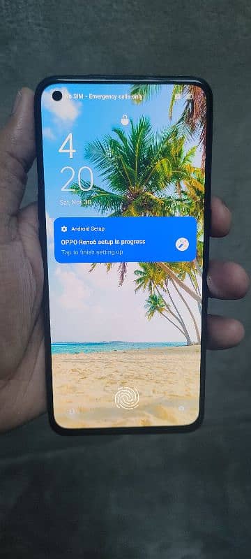 Oppo reno 6 like new 1