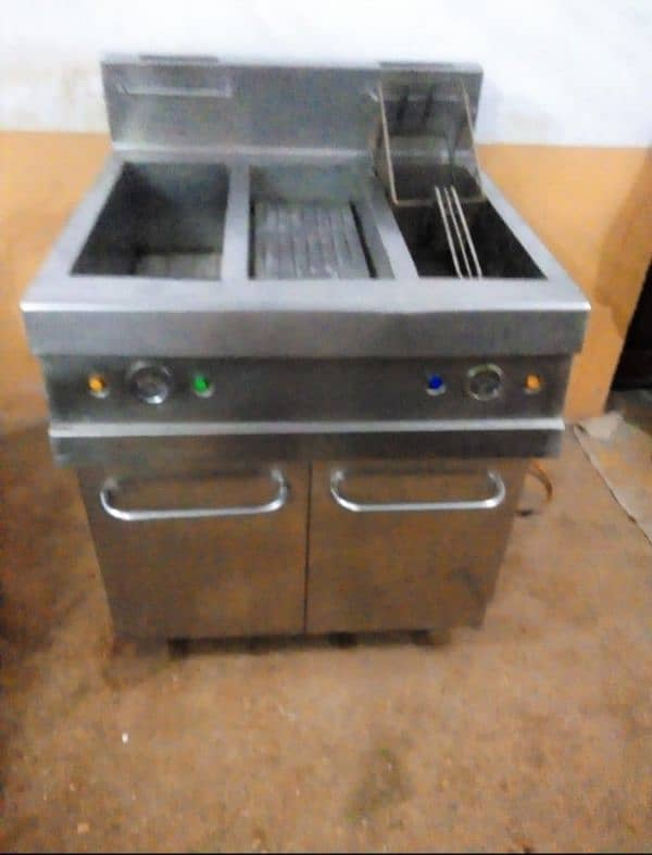 American Duval Fryer and manual Hot plat 2