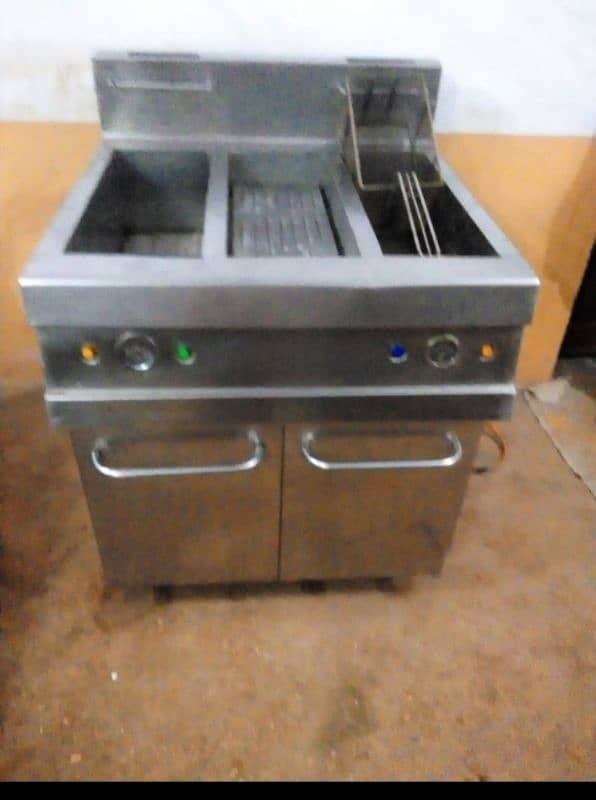 American Duval Fryer and manual Hot plat 4