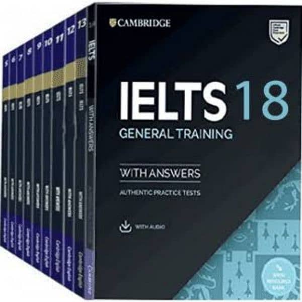 IELTS GENERAL TRAINING BOOKS USED ONCE 0