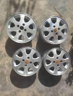 Japanese Alloy wheels 14"