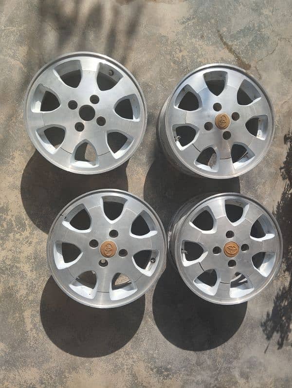 Japanese Alloy wheels 14" 0