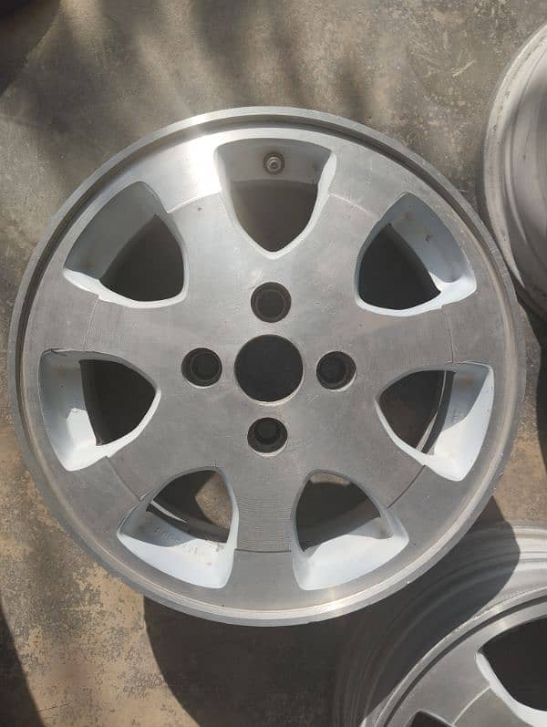 Japanese Alloy wheels 14" 1