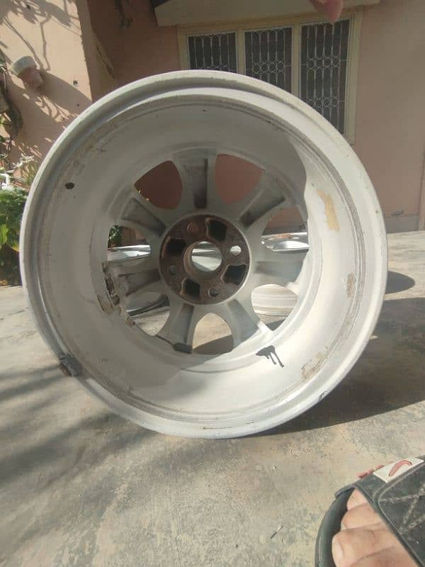 Japanese Alloy wheels 14" 6