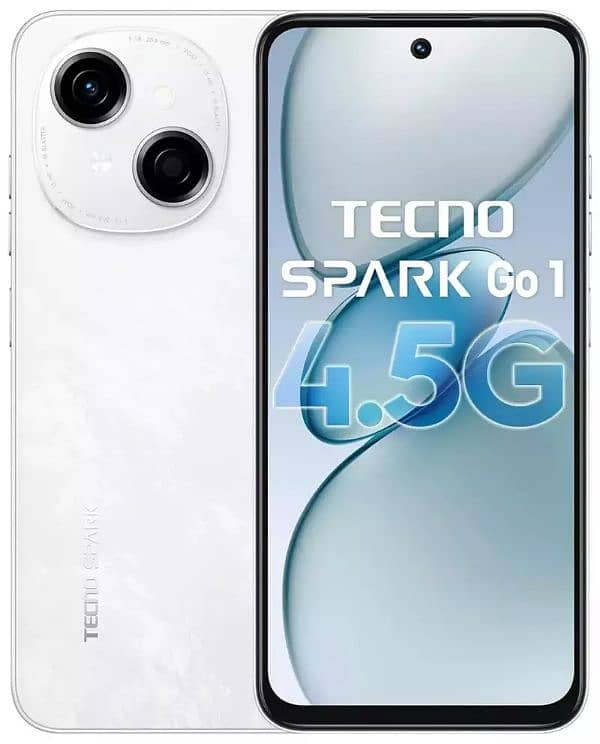 Tecno spark go 1 (white color) 0