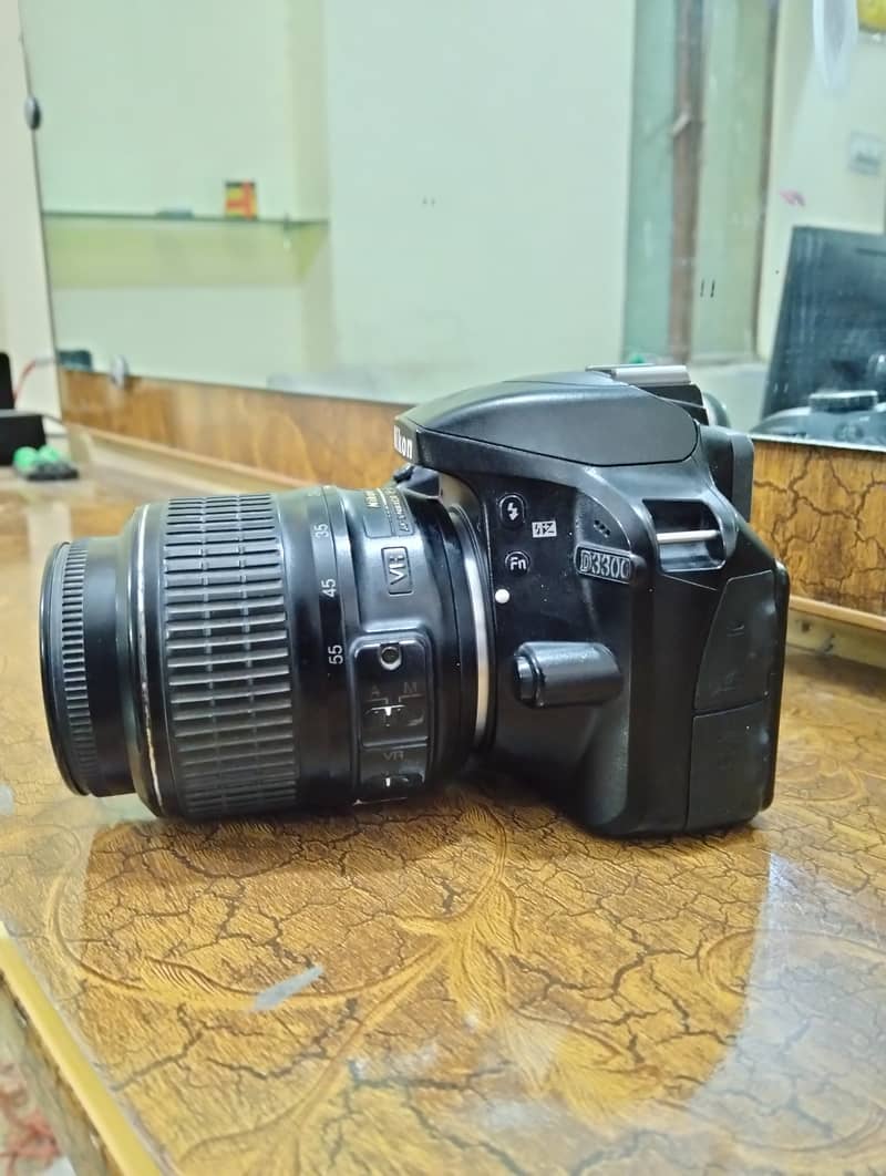 Nikon D3300 with kit lens 1