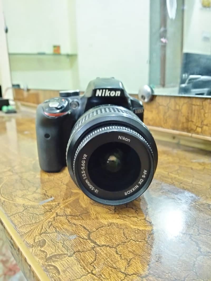 Nikon D3300 with kit lens 3