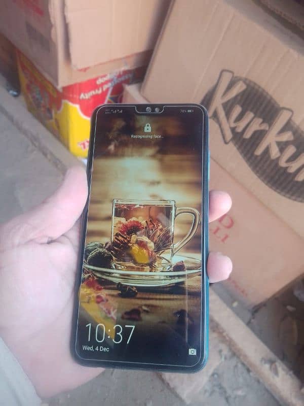 honor 9x lite. . with only box. . wp 03148575205 3