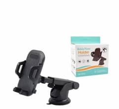 Car Mobile Phone Holder CZ 3115 long neck Plastic Black (havy duty)