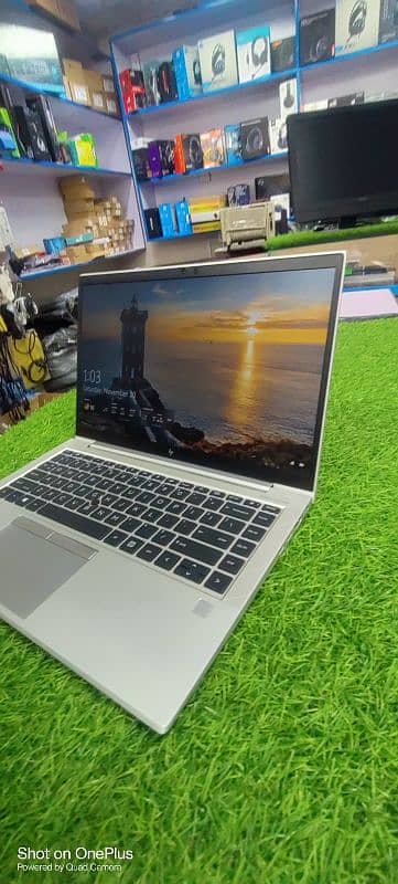 HP Elitebook core i7 10th gen with warranty 8