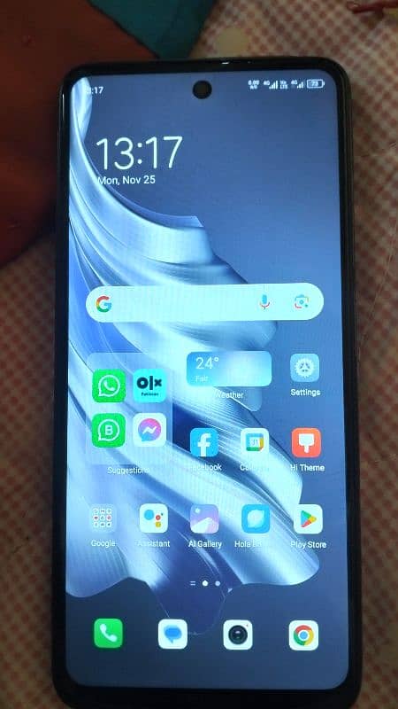 Tecno Spark 20 full box 8/256 condition 10by10 hai original 7