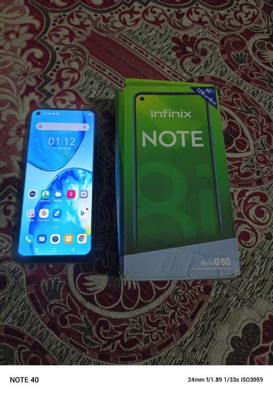 Infinix note 8i 6 128 0