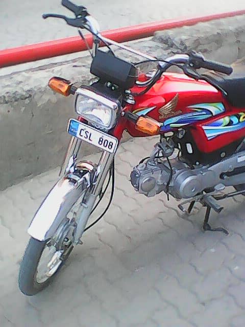 Honda CD 70 2024 model islamabad number 5