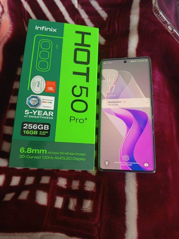 Infinix Hot 50 pro plus 8 256gb 25 de use 03460666256 6